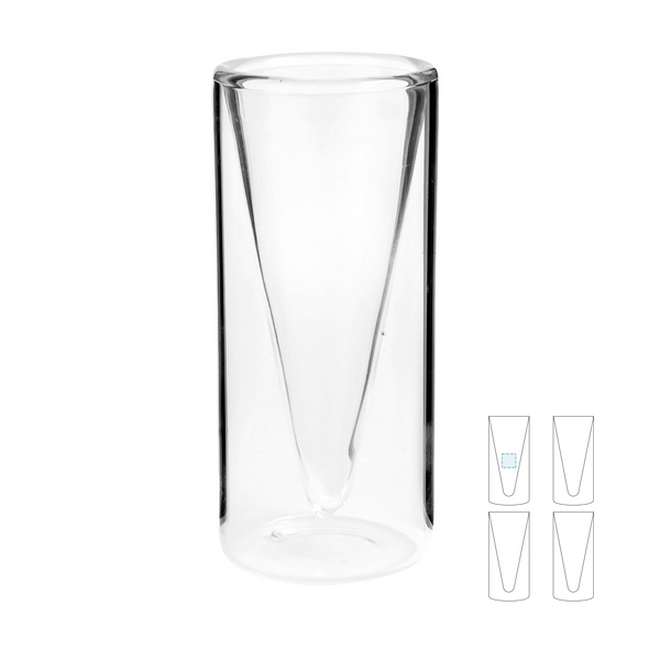 Verres Double Paroi Cristal Borosilicate Transparent Verres Double Paroi Cristal Borosilicate Transparent